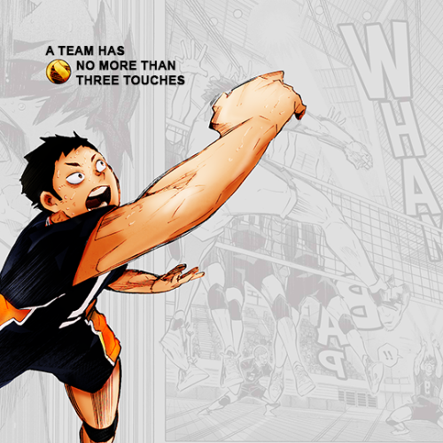 yuutta: Haikyuu… also known as volleyball. Two teams, separated by a net, bounce a ball back 