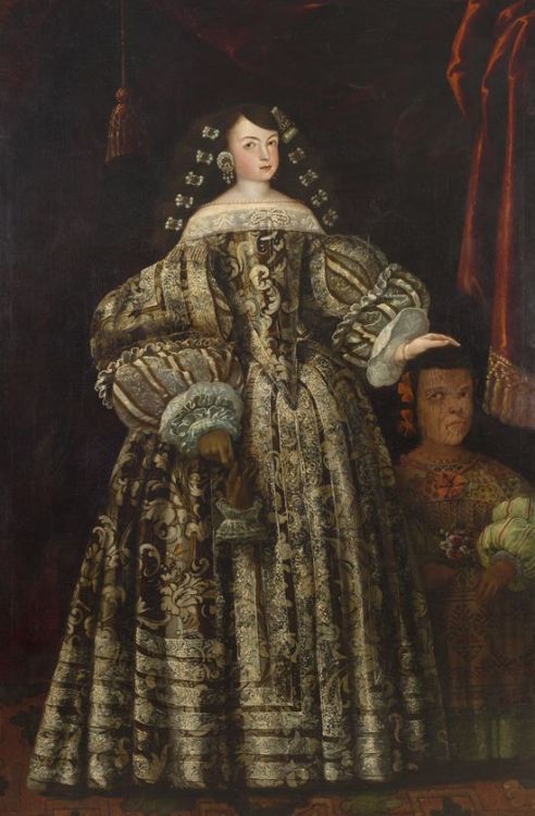 María Luisa Álvarez de Toledo Carreto (1630-1686) daughter of the viceroy of Mexico