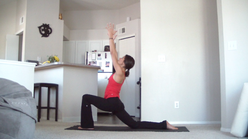 Energizing Morning Yoga Routine (15 minutes)…has been refilmed! Same routine, same calming vo