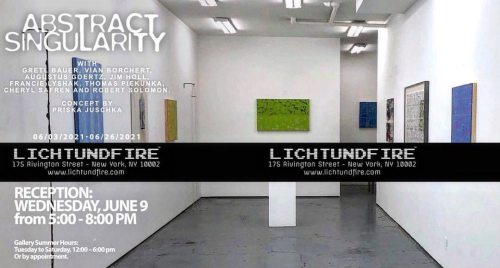 Opening Wed. June 9, 5-8pm! The receptions at Lichtundfire are legendary so get there and see this g