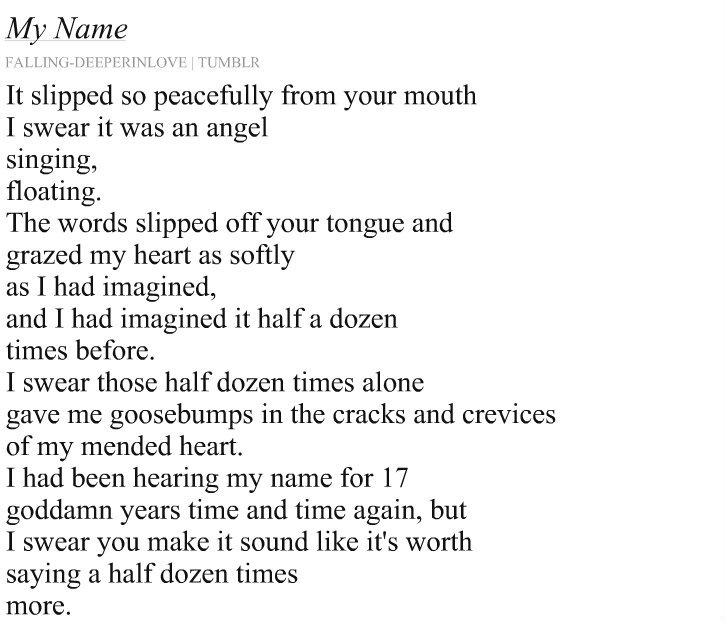 falling-deeperinlove:  My Name(July 4, 2014)