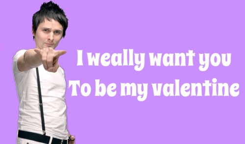 lights-space-life: My sister hates me. But I’m on a roll with these Muse valentines