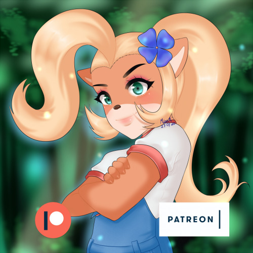 Fanart of the Month - Coco Bandicoot.Art © @itismissmCharacter © their rightful owner(s).Y