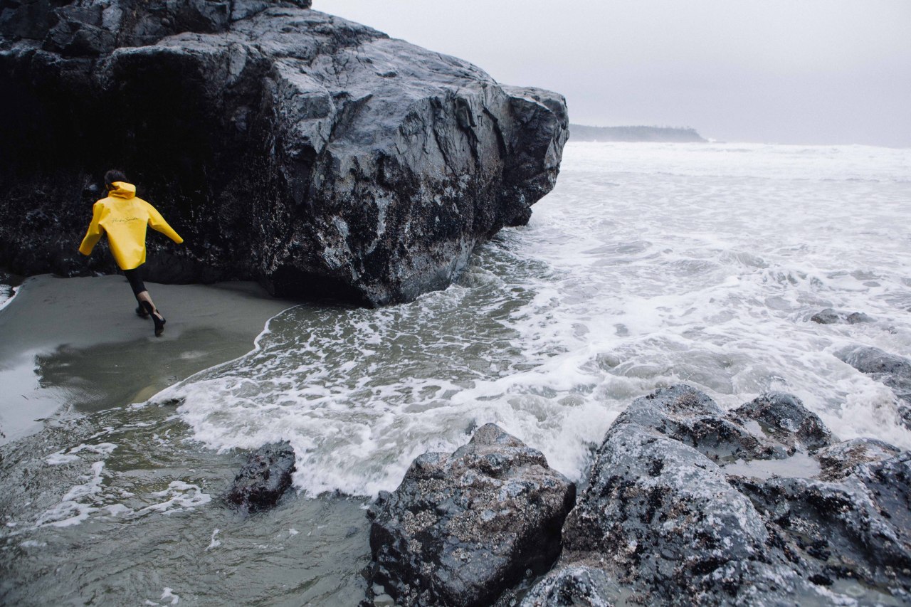 benngie:  Chased by the tide in Tofino, BC. 