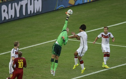 Ghana players tested Manuel Neuer’s skill too many times.  