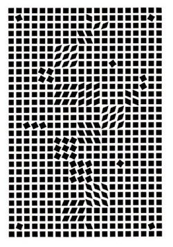 fadeoutmyself:  Victor Vasarely, Tlinko, 1955   Geometric - late modern - post-war