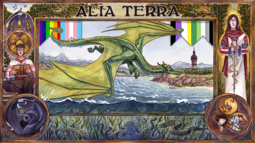 So much has happened in Alia Terra Kickstarter news!We hit our Hardcover goal! The book will now be 
