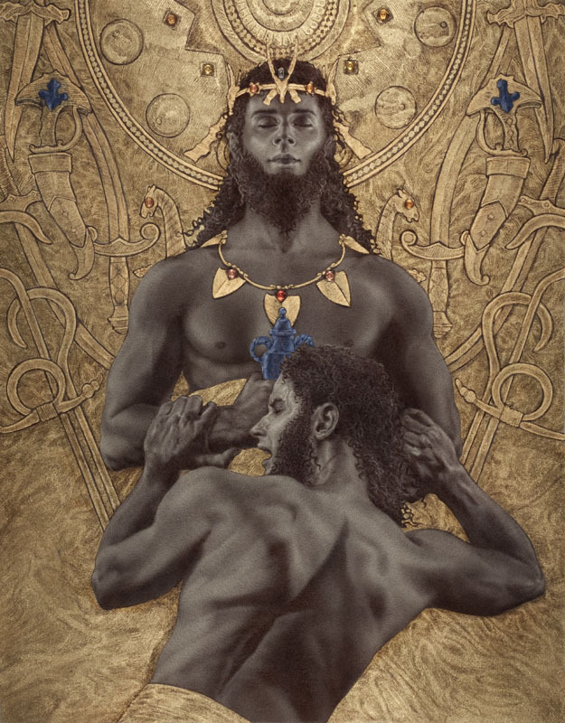 rebeccayanovska: First of my illustrations for GILGAMESH coming soon from Easton
