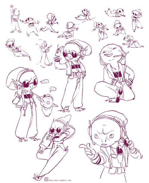 tevy-dub:  Yeah I’m obsessed with Maz right now, and totally lost myself imagining how she could have been when she was younger… The fierce pirate Maz Kanata! She’s small but don’t you dare provoke her… hehehe I even read somewhere that she