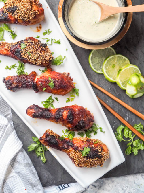 Easy Korean chicken drumsticks that will have you licking your...