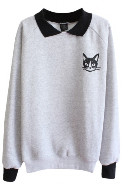 XXX hello-cute-cat:  I am a cat. Sweatshirt - photo