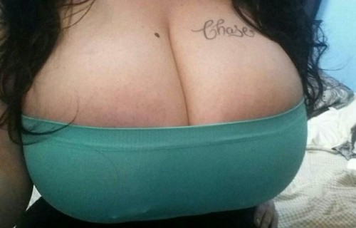 tumbleonandonstuff:Chyna Chase Mega Busty Cleavage!