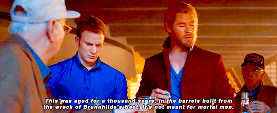 bayleafpaprika:— Thor “President of the Valkyrie Fan Club” Odinson