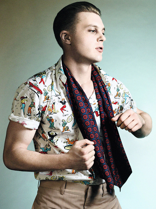 flmblr:  Michael Pitt photographed by David Sims for Prada Spring/Summer 2012 