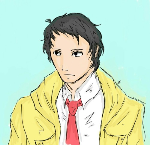 liberoxsis: some Adachi drawings from my late-night practice sessions. (also forgive my awful handwr