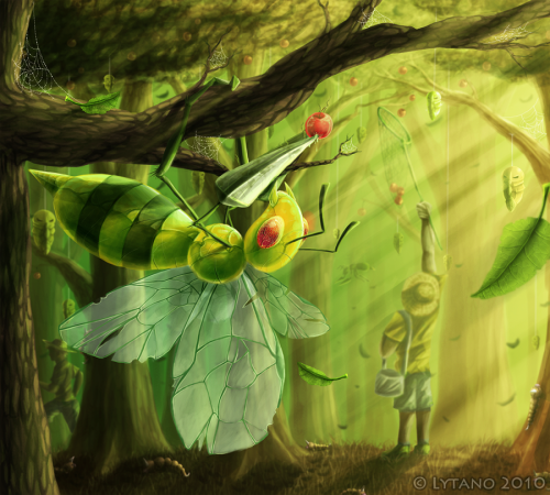 Morning in the Viridian Forest by Deltheor
