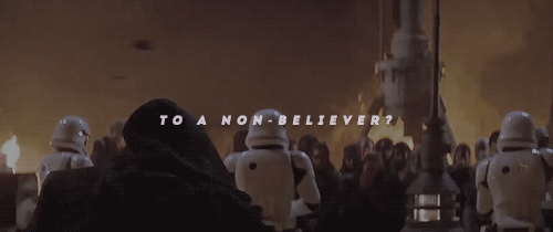 jamillias:…who don’t believe in anything?ft. Darth Darth Binks, the true Lord of the Sith