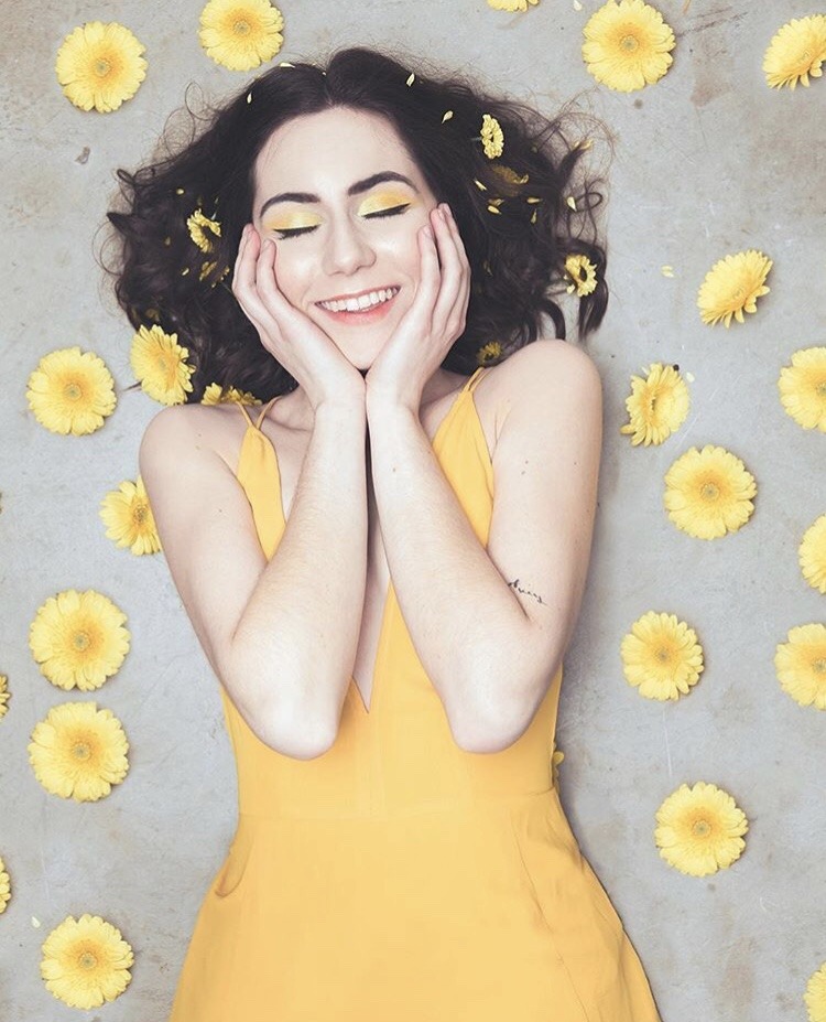 Dodie Clark Yellow Dress