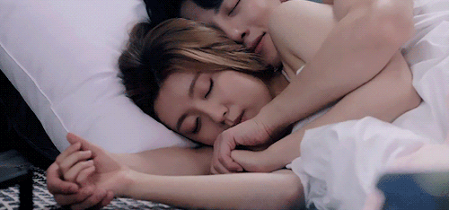 Cuddling In Bed ~