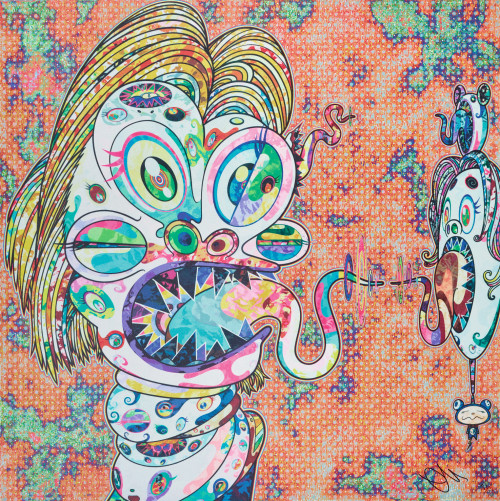 Homage to Francis Bacon (Study for Head of Isabel Rawsthorne and George Dyer), Takashi Murakami, 201