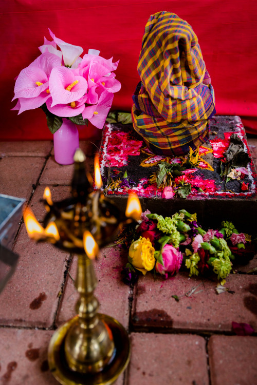 Goddess Durga worship at Kumbha pot, Bengal
