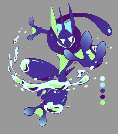  I did some more random pokemon + random color palette drawings. This time randomizer really insiste