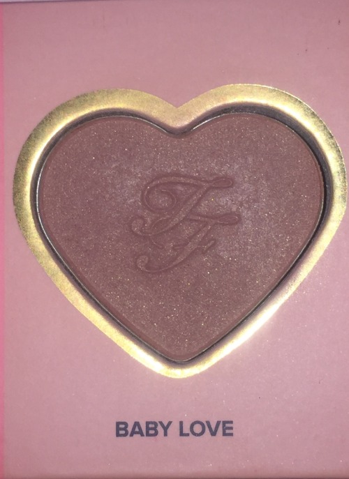 peachfilter:shades from too faced’s love flush collection