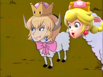 captainsnoop:  Nintendo: this power-up lets Toadette turn in to a shorter, cuter version of Princess Peach! Everyone: but what if bowser got it tho 