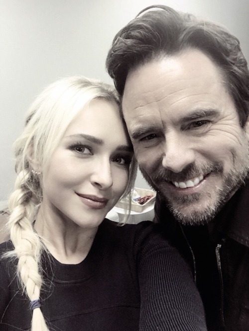 haydenpanettier: Got to spend some time with this stud today #NYC @CharlesEsten #NashvilleCMT