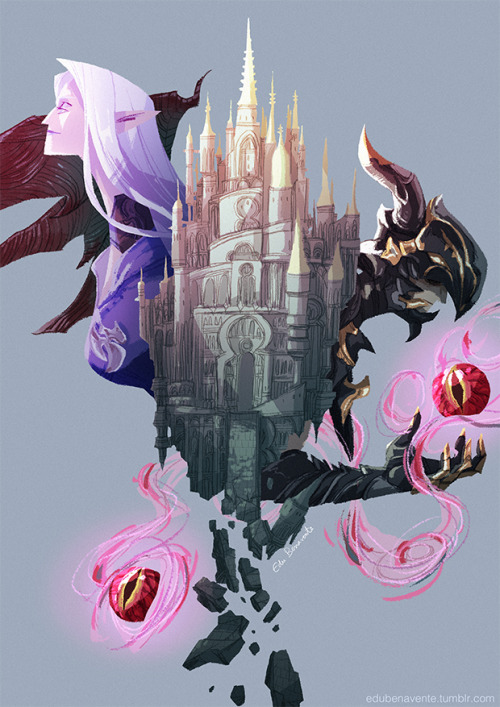 edubenavente:My homage to Ishgard and HeavenswardNow you can buy this print in my shop!