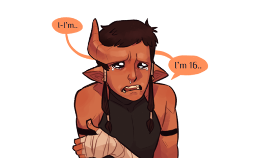 mossygator:When the party had done a lot of shenanigans and just realized there’s a literal baby in 