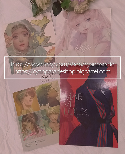 My online shop is now open!! www.etsy.com/shop/cyanparade  (Standard Shipping + EMS) https:/