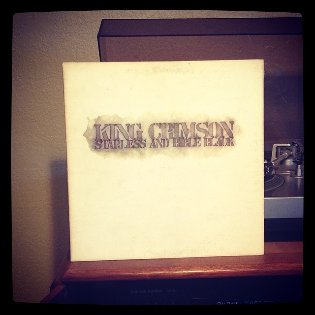 respinit:  King Crimson - Starless and Bible Black  #vinyl #vinylcentral #vinylingclub