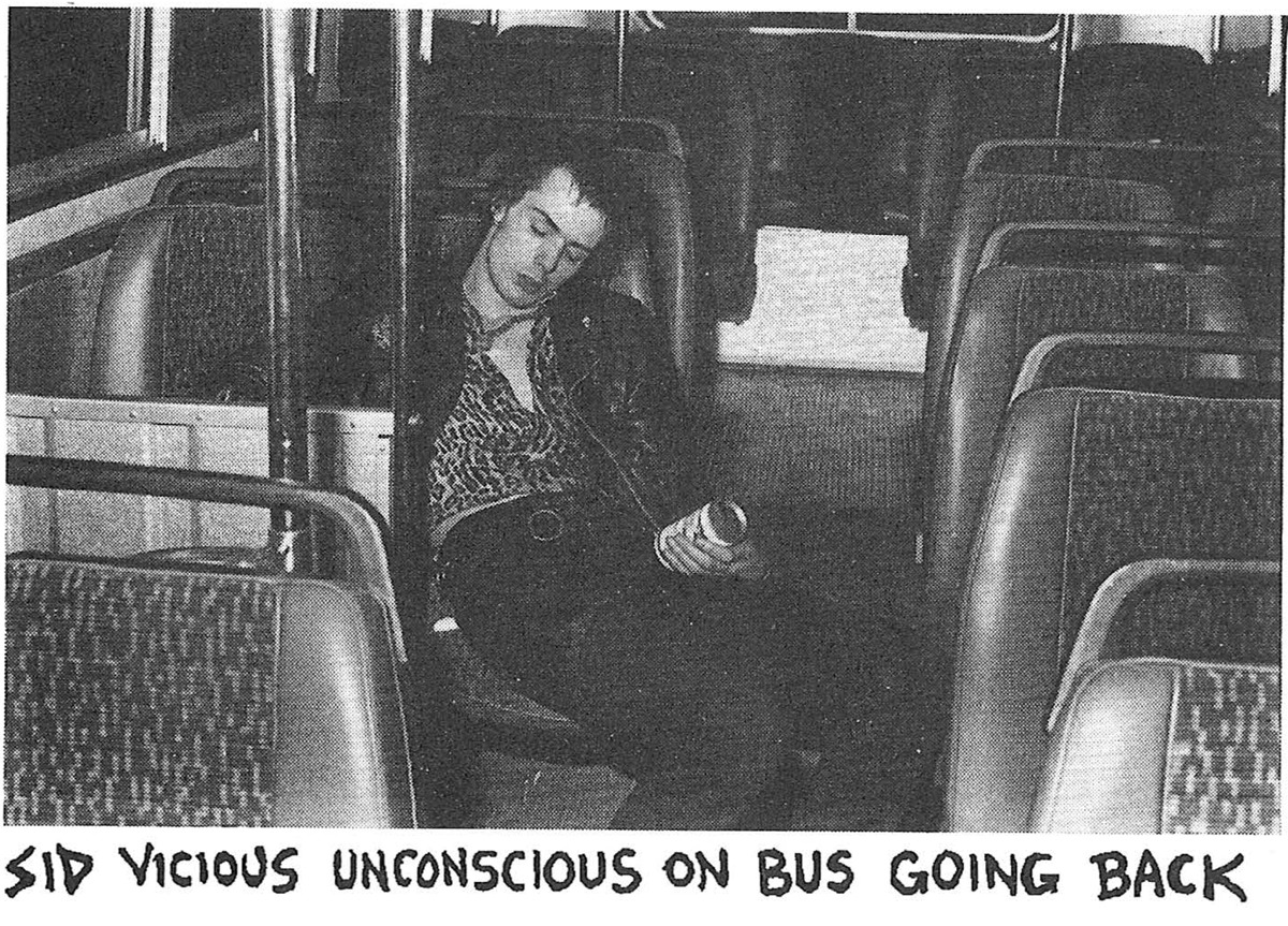 zombiesenelghetto-3:Sex Pistols: Sid Vicious, from Punk Magazine #14, 1978  