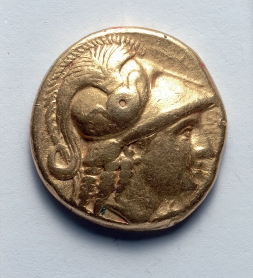 cma-greek-roman-art: Stater, 336, Cleveland Museum of Art: Greek and Roman ArtSize: Diameter: 1.6 cm