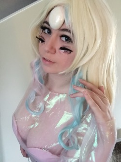 usatame:  Costest for Rainbow Quartz ❤️ mainly for makeup~ wig isn’t final. So Excite! 