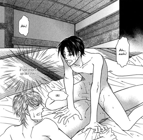 Edi's reading yaoi