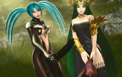 mitrild-sfm:  Palutena and Sona Request for Seeskeer Imgur 