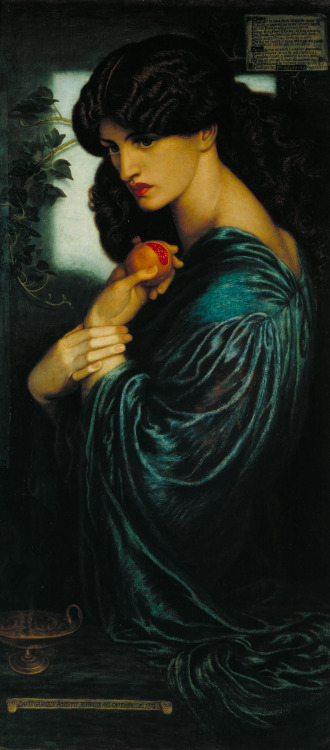 Prosperine by Dante Gabriel Rossetti, 1874