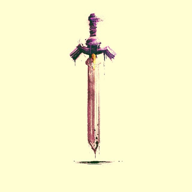 pixalry:  Legend of Zelda: Sword and Shield - Created by Marie Bergeron 
