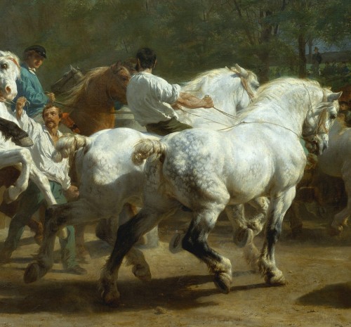 Rosa Bonheur (1822–1899) - The Horse Fair (La Foire du Cheval) c. 1852