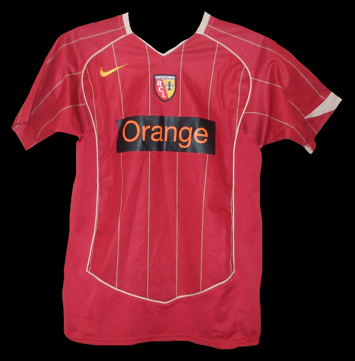 Camiseta suplente del Racing Club de Lens 2004/05.