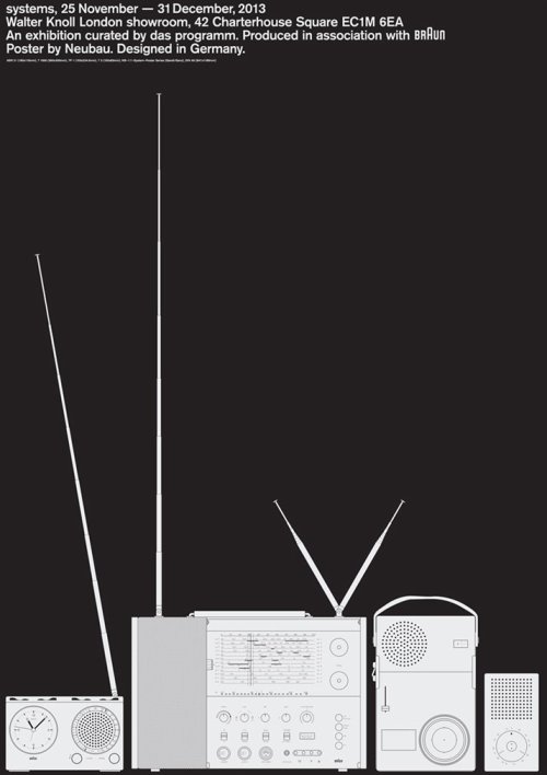 searchsystem:Neubau / Das Programm / Walter Knoll London / Systems / Form as System / Poster / 2013