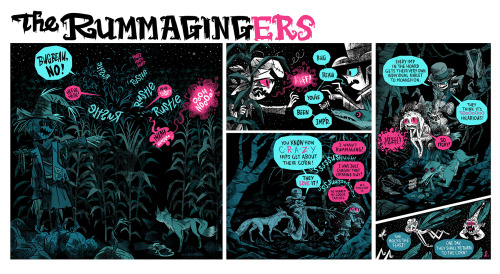 Anxiously anticipating autumnal goblin activities with a new (and newly titled) “The Rummagingers” s