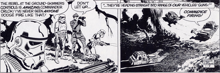 starwars:  Revenge of the Jedi by Archie Goodwin and Al Williamson, originally published