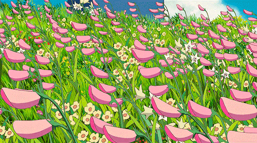 STUDIO GHIBLI + Flowers