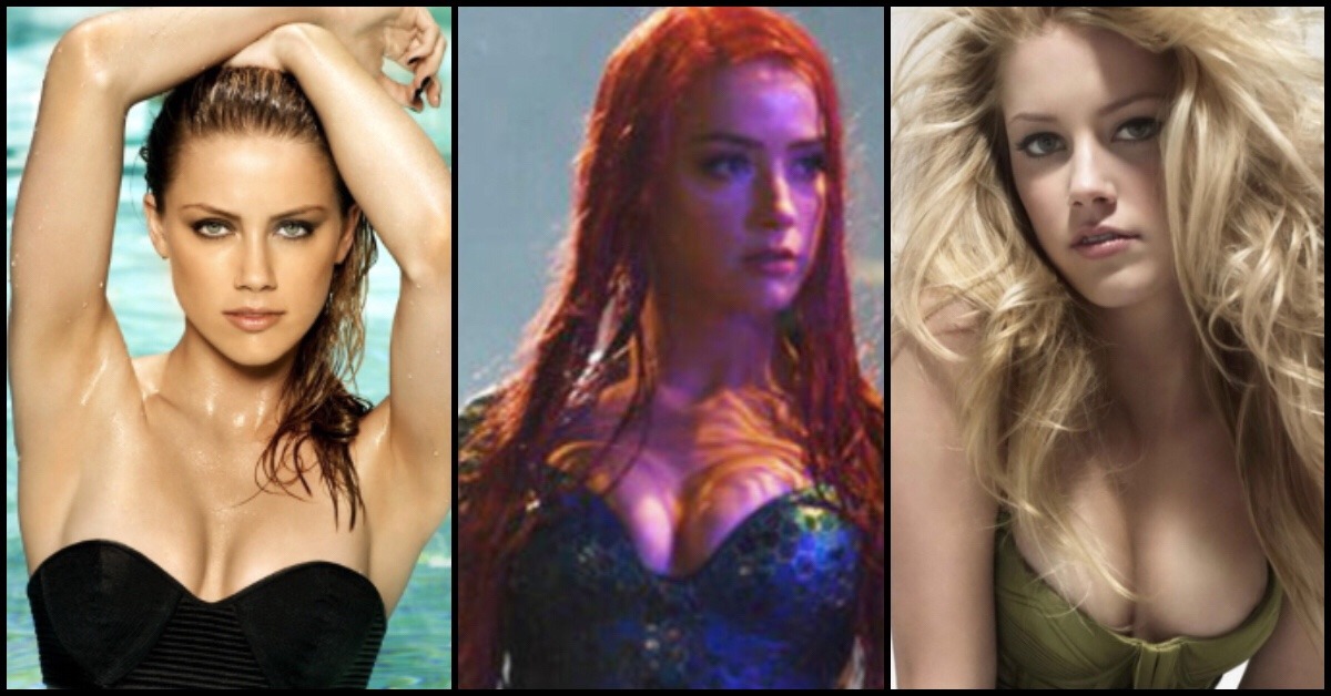 Amber Heard (Mera) from Aquaman Hot Cleavage. So glad DC/Warner allows there heroines