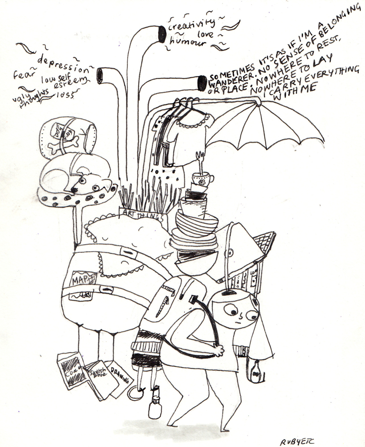 rubyetc:  lil wanderer  