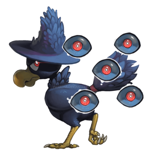 twarda:I’ve been away from Tumblr. Have this Murkrow to prove I’m still alive here.There was suppose