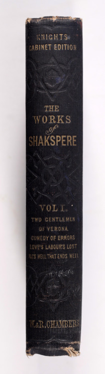 mid 19th century Knight’s Cabinet Edition Shakespeare1856